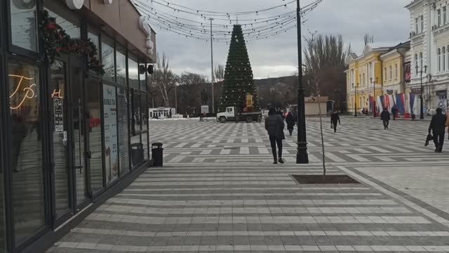 КРЫМ: Предновогодняя Феодосия – волшебная атмосфера, украшения и праздничное настроение! смотреть онлайн