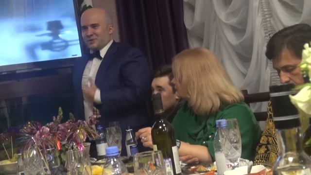 На вечере памяти Марка Бернеса. Тост за отечественных актеров. смотреть онлайн