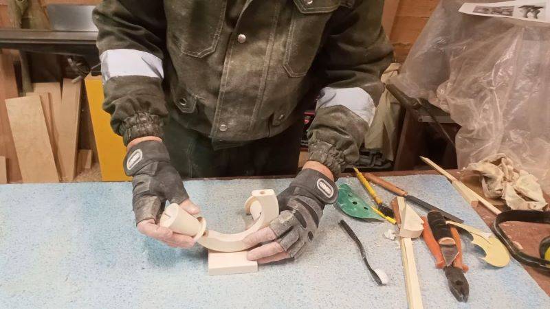 Как сделать подсвечник из дерева смотреть онлайн