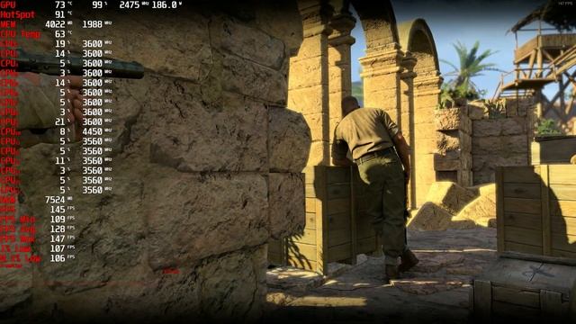Sniper Elite 3 4k,2160p benchmark r7 5800X3D,RX 6700 XT смотреть онлайн
