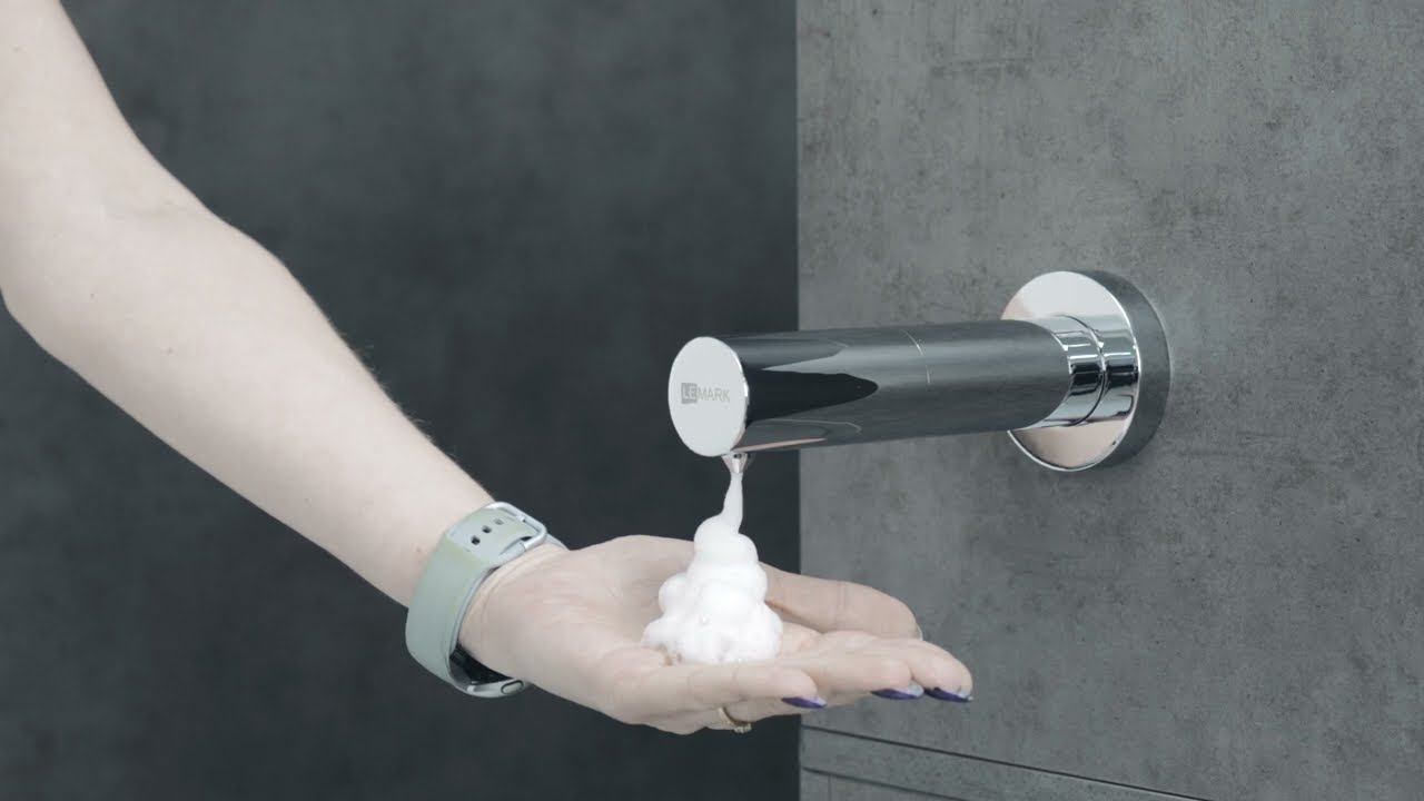 Бесконтактный дозатор для жидкого мыла LEMARK PROJECT LM4641CE смотреть онлайн