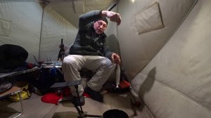 Вот он Рипус ! Экстремальная рыбалка в лютый ветер  .Озеро Инголь! 2024 -2025