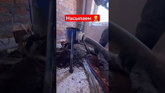 Полусухая стяжка пола 6000м2 в Томске и обл. #стяжка #томск #стройка #shorts смотреть онлайн