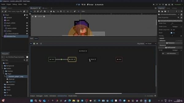 1 - Player controller and animations