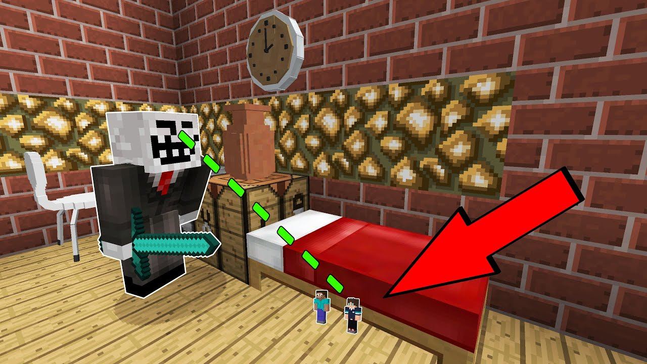 КАК ЧИТЕР НАШЕЛ ДВУХ ПРОФЕССИОНАЛОВ ПРЯТКИ 1 БЛОК МАЙНКРАФТ ! ПРО ПРОТИВ ТРОЛЛИНГ ЛОВУШКА MINECRAFT смотреть онлайн