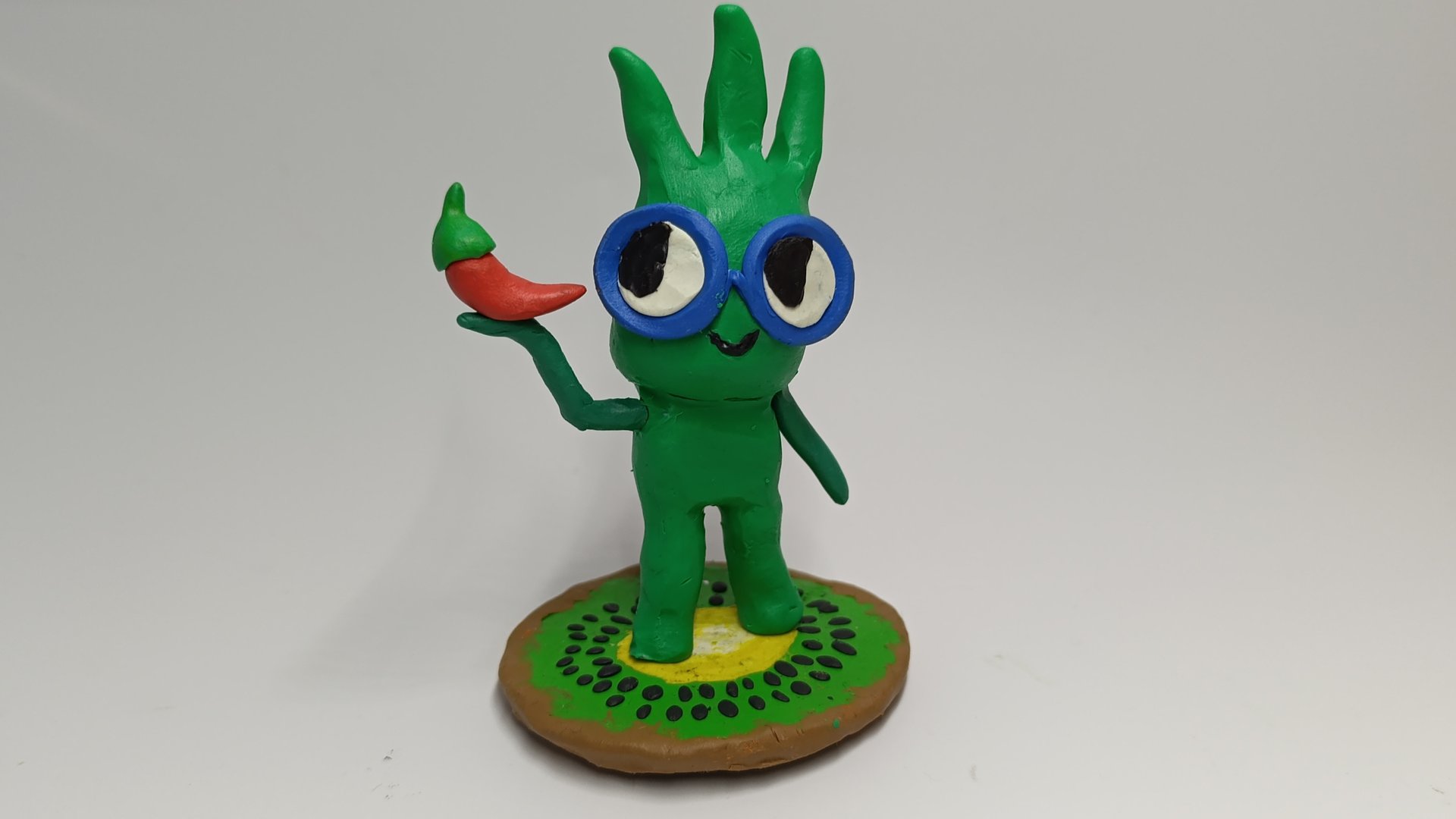 Лепка для детей.Лепим Ума из мультика Ум и Хрум смотреть онлайн