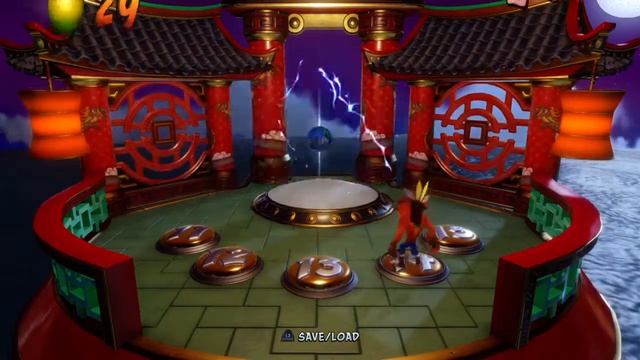 Crash Bandicoot warped ещё одна половина warp room 3 PS4 смотреть онлайн