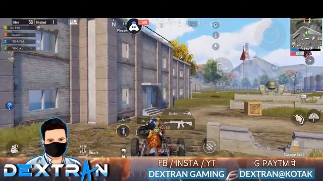 Battlegrounds India stream | Rush Gameplay | Streaming with Dextran Gaming