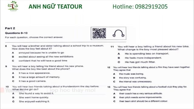 PET - B1 Preliminary 1 Authentic Practice Tests - PET Listening TEST 3 with ANSWER KEY смотреть онлайн