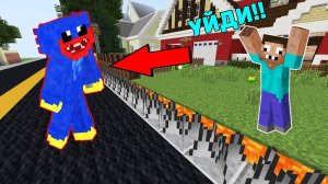 ЧТО ЗА ЧУДОВИЩЕ НАПУГАЛО МЕНЯ В ДОМЕ ПРО В МАЙНКРАФТ ! ПРО ПРОТИВ ХАГГИ ВАГГИ И ТРОЛЛИНГ ЛОВУШКА