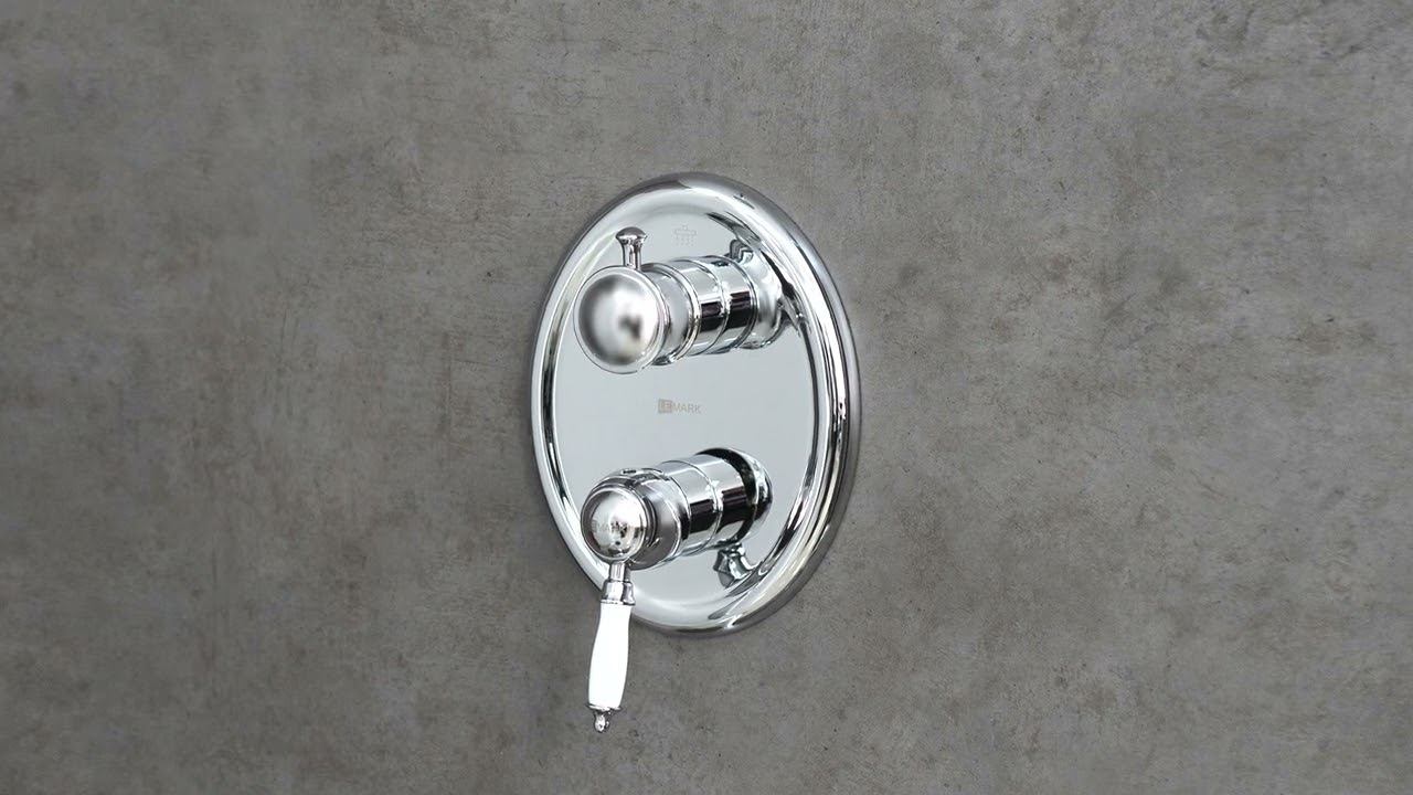 Смеситель Lemark Villa LM4822C для ванны и душа, встраиваемый смотреть онлайн