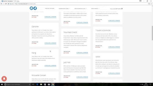 Comment Gagner De L'argent Paypal Et Des Cartes CADEAUX Gratuitement Avec Ba-Click