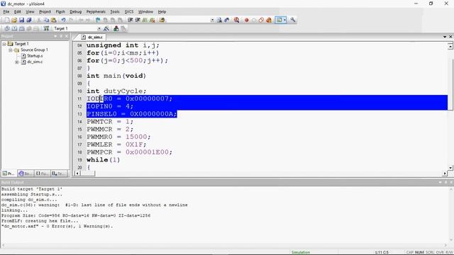 6sem Embedded Controller Lab Speed Control of DC motor using Proteus смотреть онлайн
