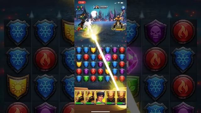 Yellow Stacked Team Against Grimble (Purple Tank) - Empires & Puzzles - Raid смотреть онлайн