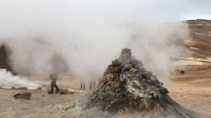 Исландия. Геотермальное поле Hverir.