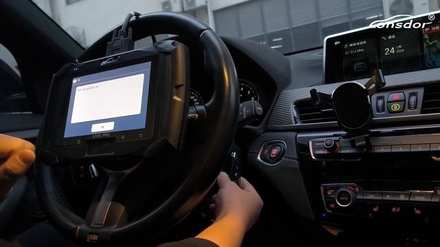 Lonsdor K518 Pro Program BMW X2 BDC Key Via OBD- OBDII365