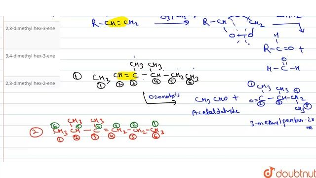 One mole of alkene on ozonolysis gives 2 moles of butanone. The alkene is: смотреть онлайн