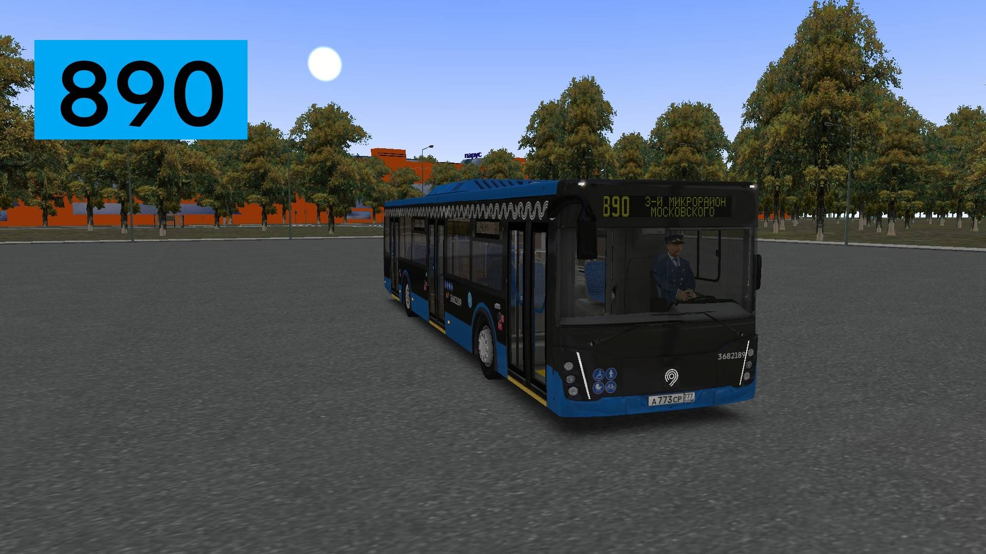 OMSI 2: Автобус №890 Метро Юго-Западная - 3-й Микрорайон Московского смотреть онлайн