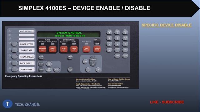 How to use Simplex 4100ES - Basic Operation - Part 1 смотреть онлайн