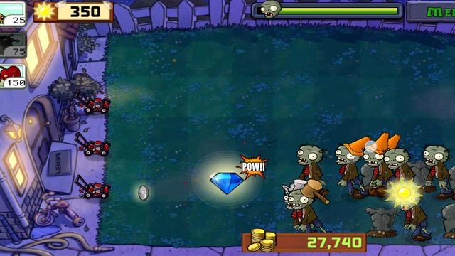 Plants vs Zombies Растения против Зомби Мини - игра смотреть онлайн
