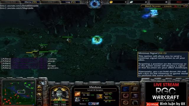 DotA 6.85k RGC [Bình Luận] Cuộc đối đầu cực kì cân não-DotA 1 [10/04/2017] смотреть онлайн