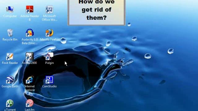 How to remove icons from the Windows desktop смотреть онлайн