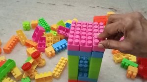 Делаем вместе две башни!!! Большие Кубики LEGO!  Играем в LEGO блоки!  #asmr #лего ЛЕГО ASMR!