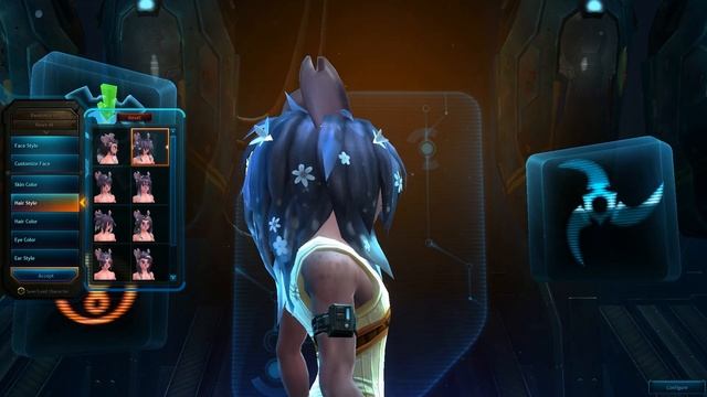 Wildstar: Exiles - Male Aurin Character Creation Customization Options (Wildstar BETA Gameplay)