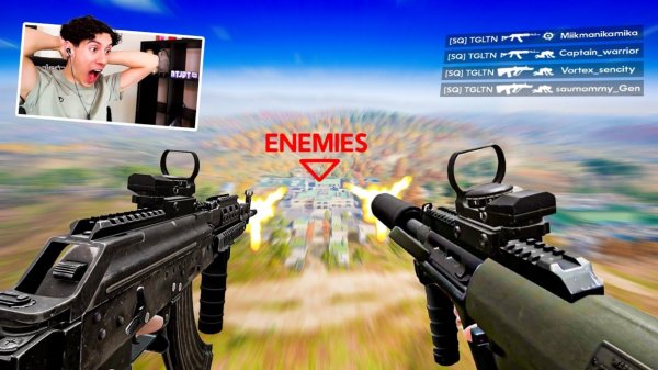 TGLTN Unleashes his Mechanical skills against SQUADS in PUBG