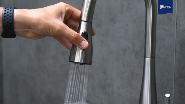 Смеситель Lemark Expert LM5084S для кухни с выдвижным поворотным изливом смотреть онлайн