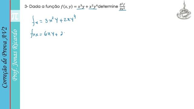 Correção da AV2- Análise Matemática para Engenharia II смотреть онлайн