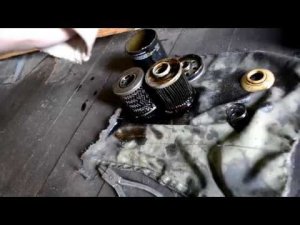 Сравнение масляных фильтров для Lancer 9, Purflux LS 287 и Mann W 610/3.