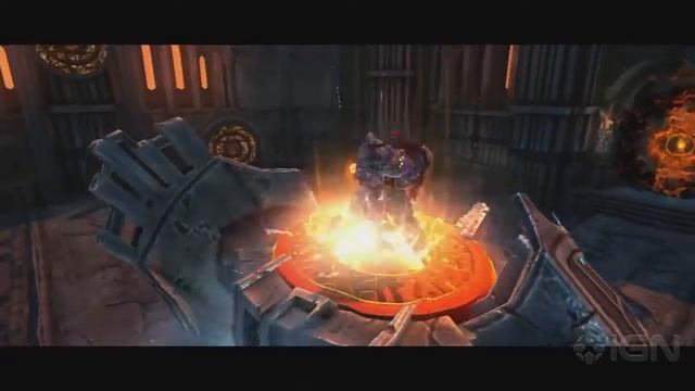 Darksiders - Guardian Robot Mini Boss Fight - Gameplay смотреть онлайн
