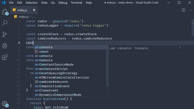 React Redux Tutorials - 11 - Middleware смотреть онлайн