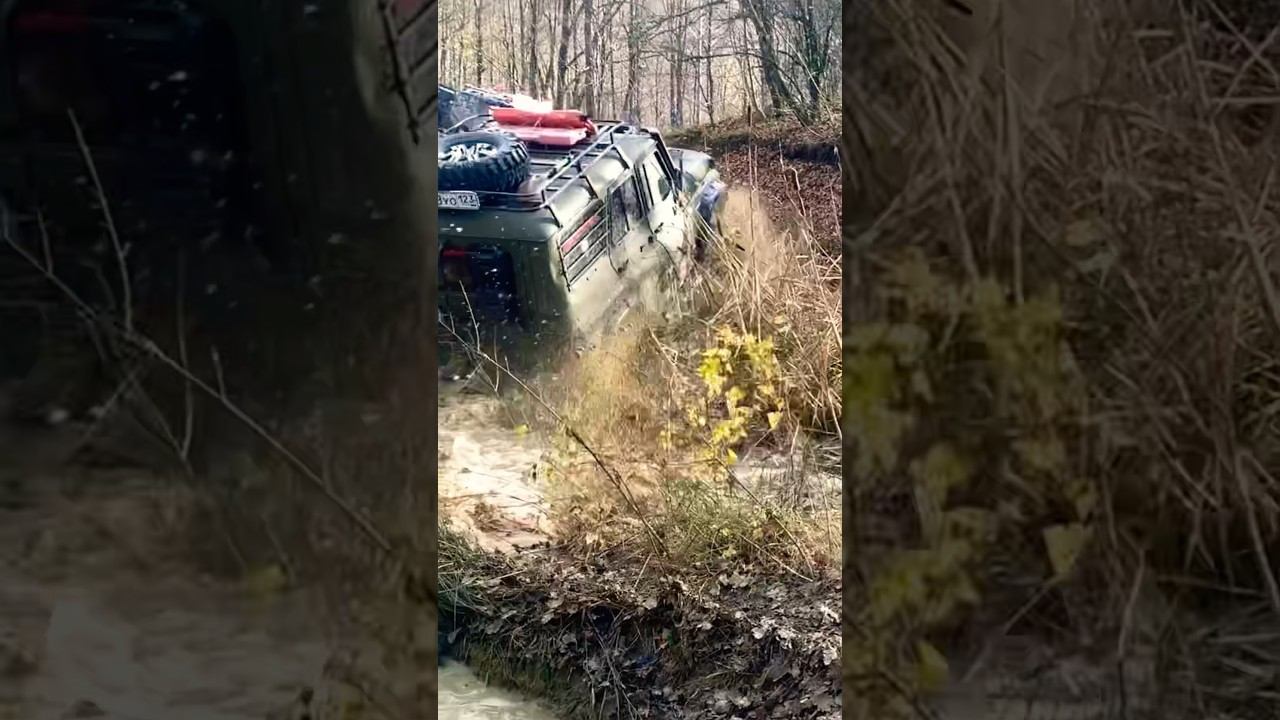 Маршрут перестроен) из ямы мордой в бугор #skrdoffroad #offroad #4х4 #уаз смотреть онлайн