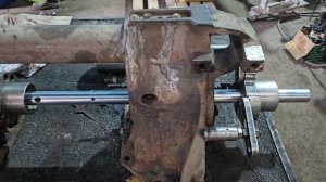 Ремонт балансира ISUZU GIGA с применением жидкого азота