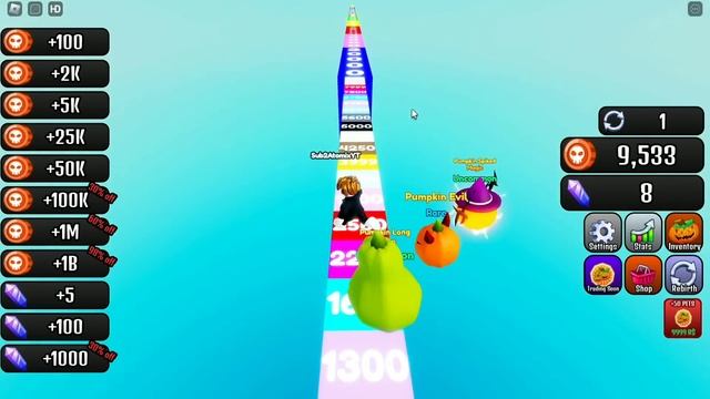 ZERO TO MAX FLYING SPEED IN FLY RACE CLICKER 2 ROBLOX смотреть онлайн
