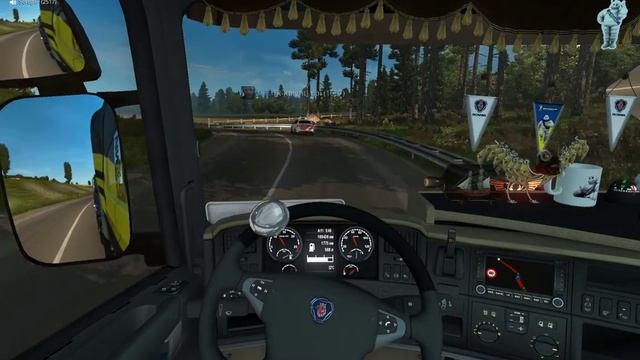 ETS 2 MP 06 03 2017 23.51.24 02 Report/Тест драйв скамейки с шасси 8на4(Ч-1)(Ч-2) смотреть онлайн