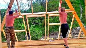 Дом-шалаш 6 на 6. Вся правда для любителей а-фрейм!