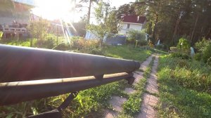 ВЛОГ Садовый пылесос / Саша , Любаша и я / Помнят глазки то  15 сентября 2018 г.