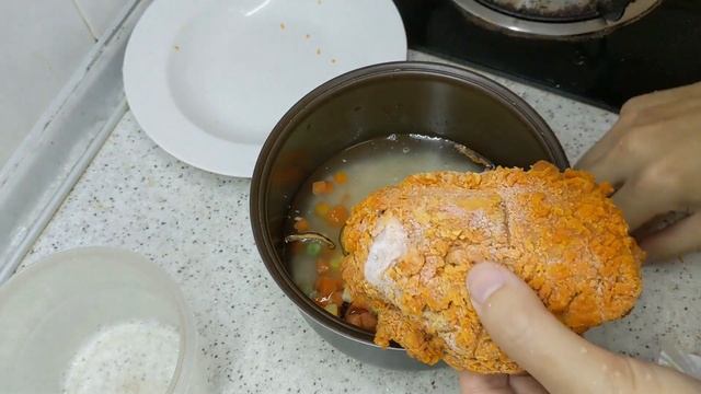 Fried Chicken Rice Cooker 1-Pot Chicken Rice