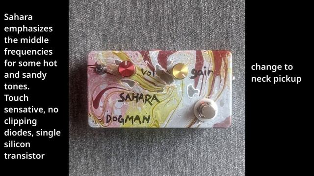 Dogman Devices - Sahara - Overdrive/Fuzz смотреть онлайн