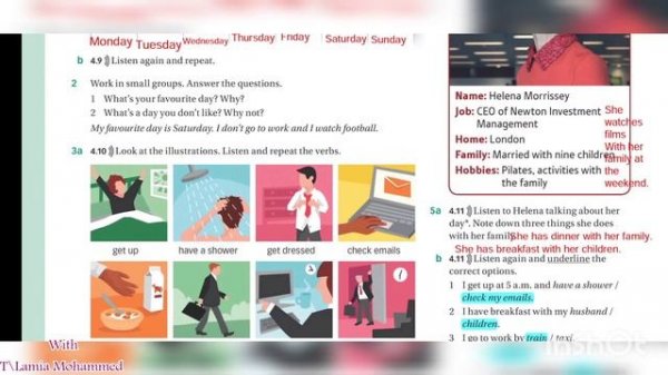 Navigate Beginner A1- Course book-unit 4 answers | حل الوحدة الرابعة"