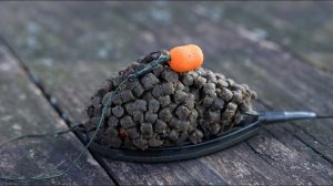 Зимняя рыбалка на сазана с кормушкой флэт фидер