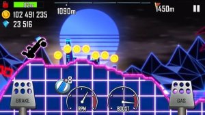 Hill Climb Racing - New Neon Map GamePlay 1.39.0
