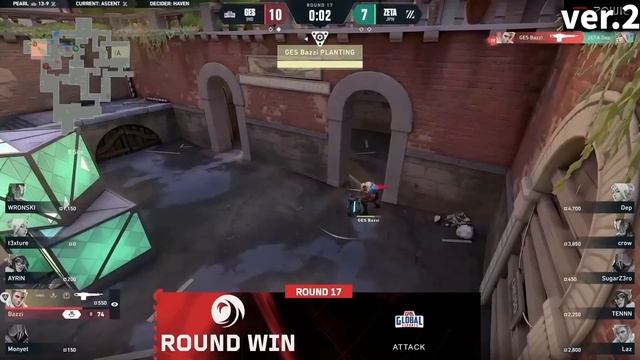【ついに起床】もう止められない、完全覚醒神の子DEP【VCT Pacific League Play Week3 Day2 - ZETA vs GES】 смотреть онлайн