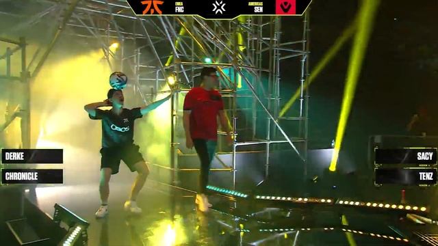 FNC Boaster Stage Walkout vs Sentinels | VCT LOCK//IN смотреть онлайн