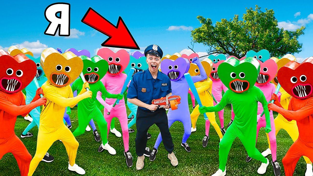 Я Поймал Настоящих 50 Цветных Хагги Вагги ! **3 Серия** смотреть онлайн