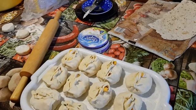 VLOG: готовлю Манты с тыквой смотреть онлайн