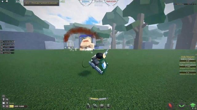 Roblox Titan Warfare Levi Showcase